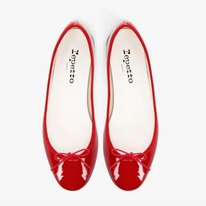 Repetto Cendrillon Ballet Flats - Flamme Red - Size 39.5, New in Box